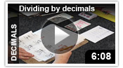01-08 Decimals: Dividing by decimals
