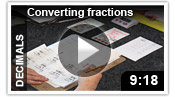 01-09 Decimals: Converting fractions