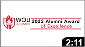 2022 WOU Alumni Award of Excellence