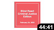 CJ Week 2022: Blind React Panel
