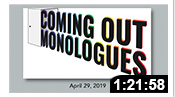 Coming Out Monologues 2019