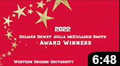 2022 Delmer Dewey Julia McCulloch Smith Awards 