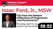 Jensen Lecture Series: Isaac Ford Jr., MSW