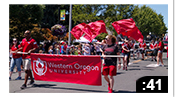 WOU Drumline Independence Day Parade 2019