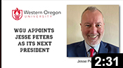 WOU Appoints Jesse Peters President